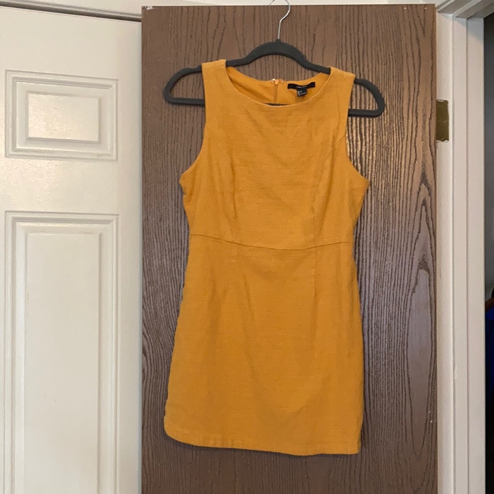 Mustard Yellow Casual Dress